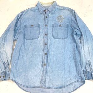 Vintage Harley Davison denim shirt